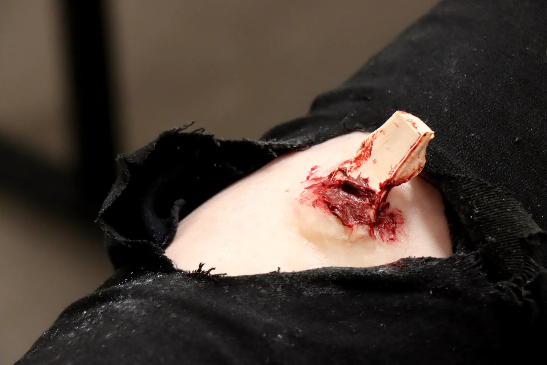 Durchbohrung mit Gegenstand | © DAV Koblenz