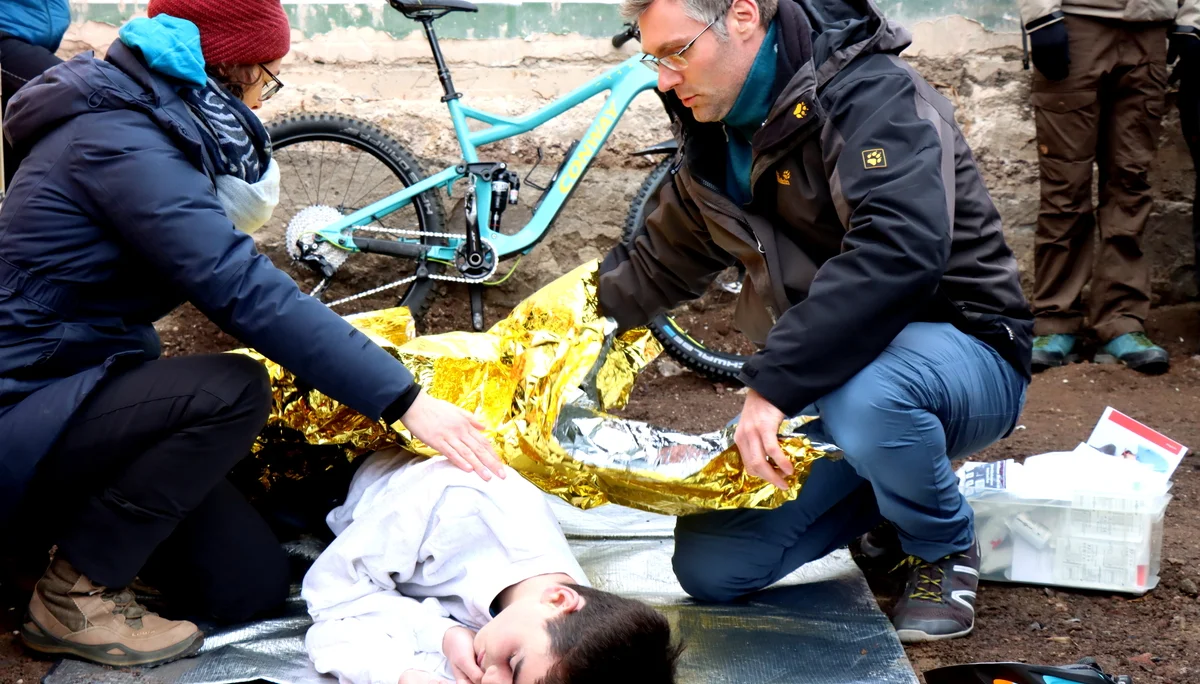 Fahrradunfall mit Schädel-Hirn-Trauma | © DAV Koblenz