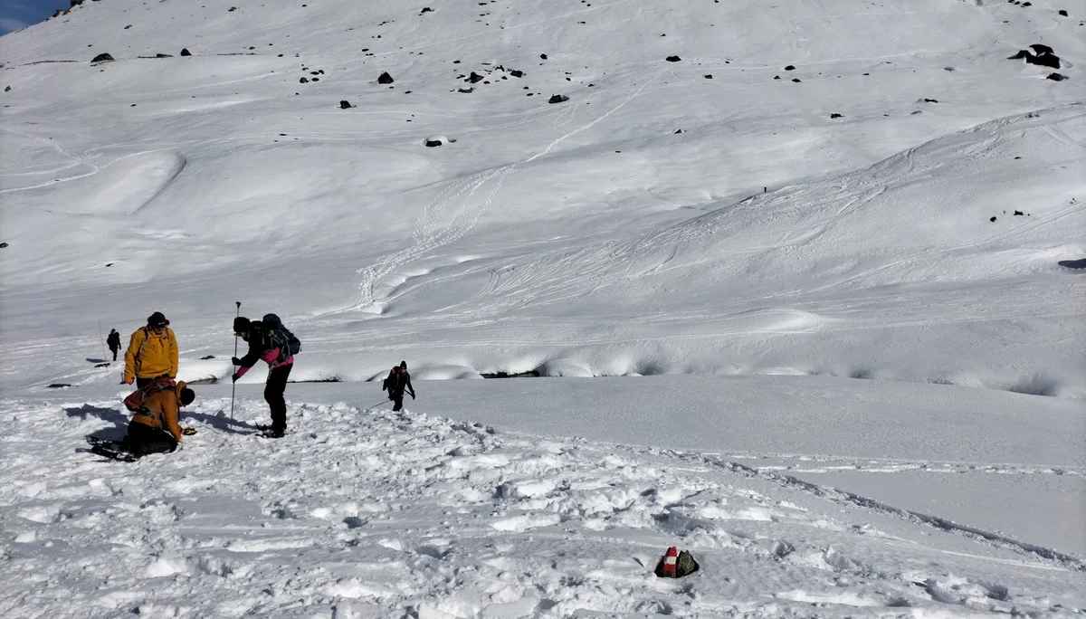 Verschüttetensuchen  | © DAV Koblenz