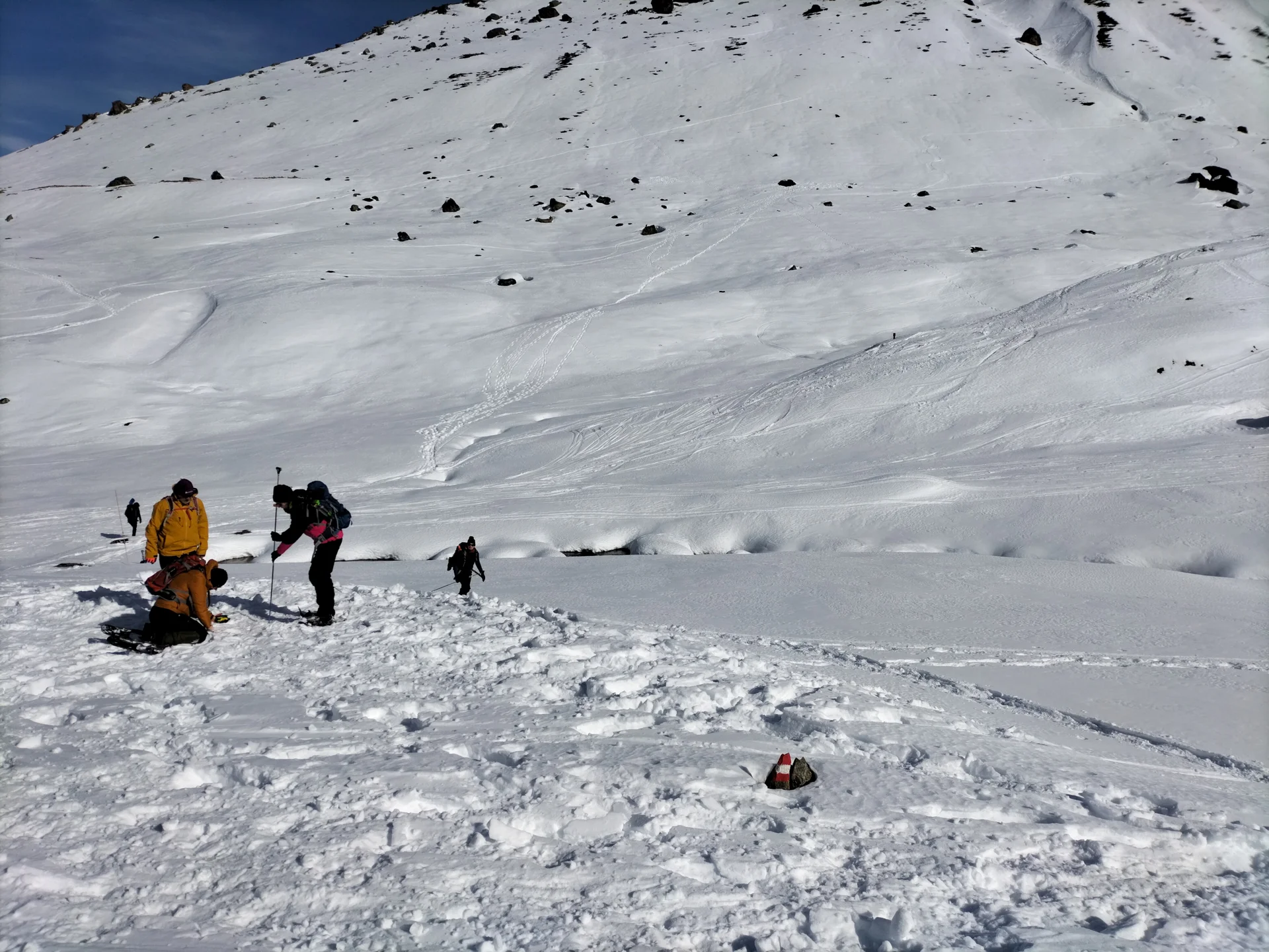 Verschüttetensuchen  | © DAV Koblenz