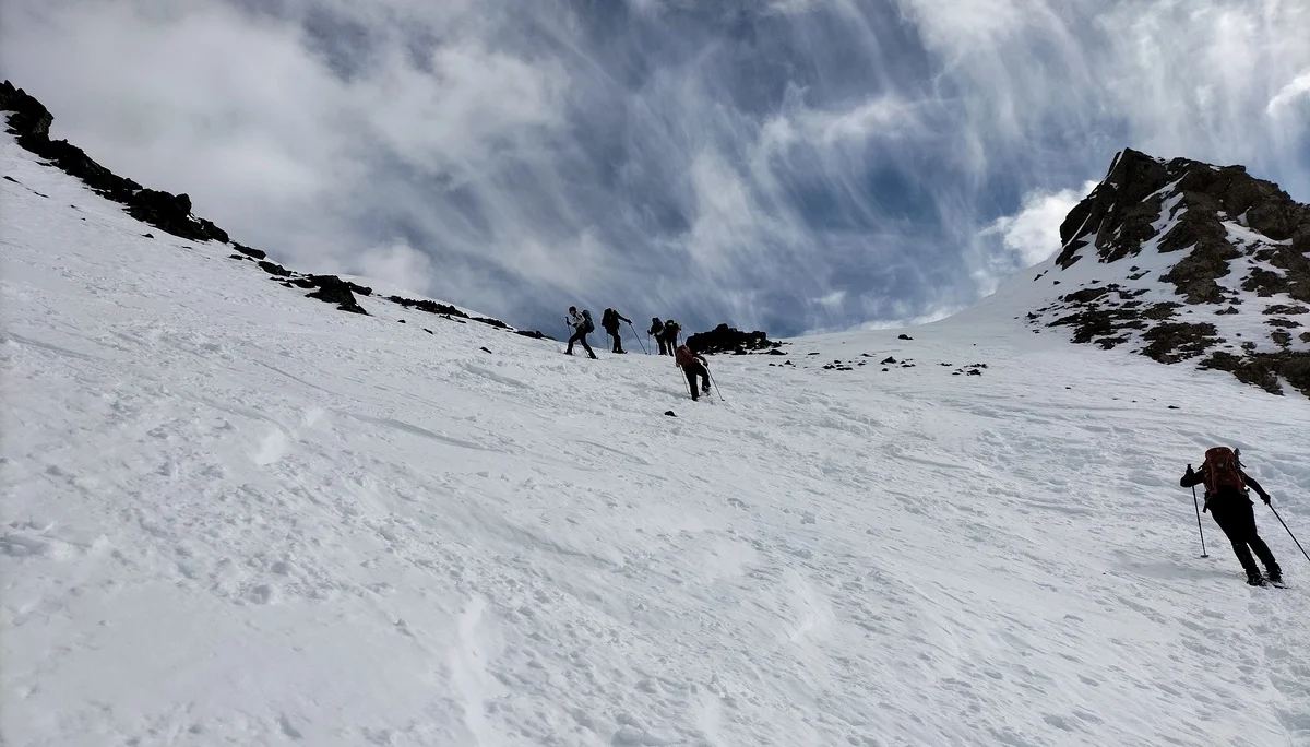 Aufstieg Pfannknechtscharte | © DAV Koblenz