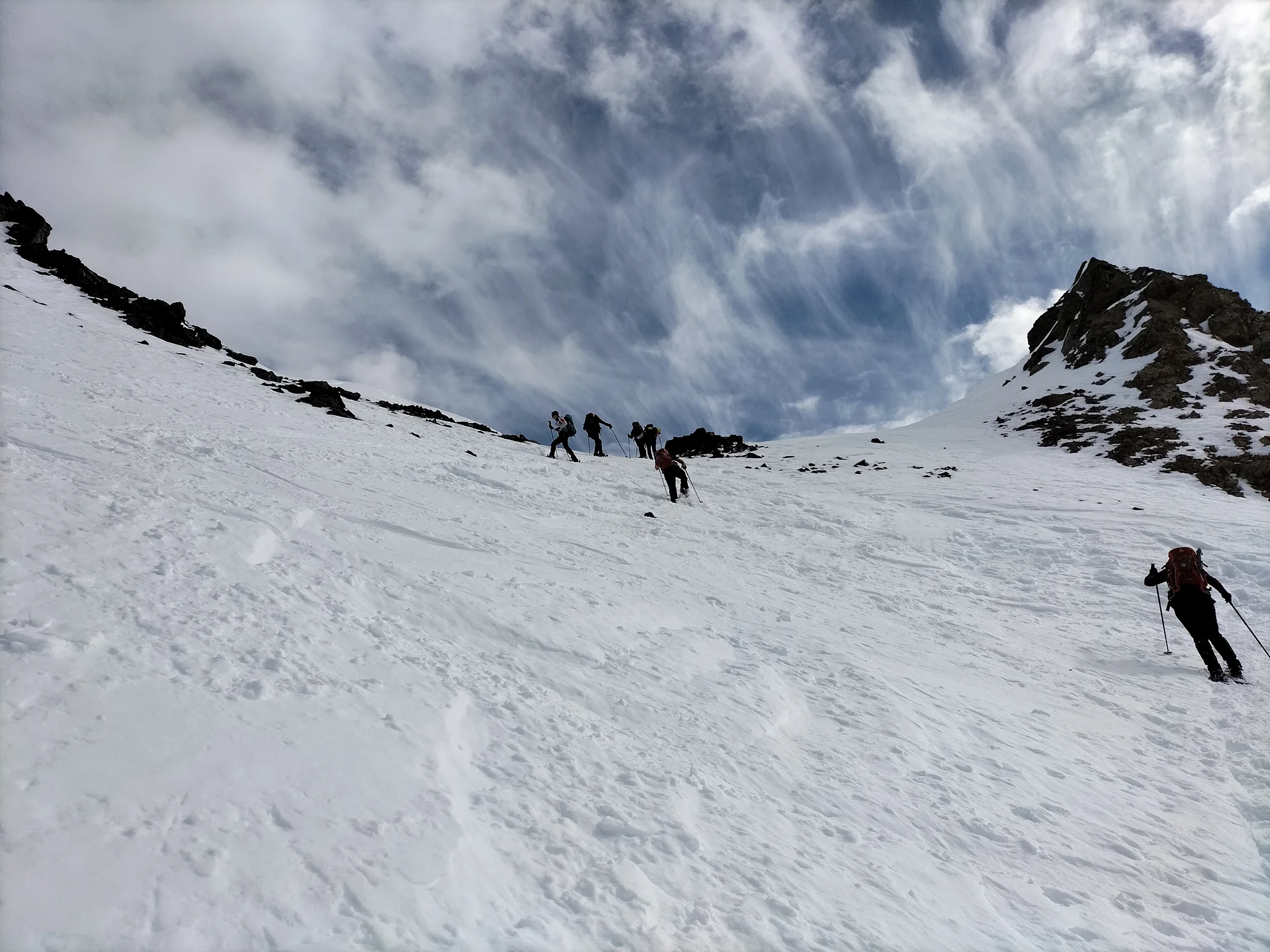 Aufstieg Pfannknechtscharte | © DAV Koblenz