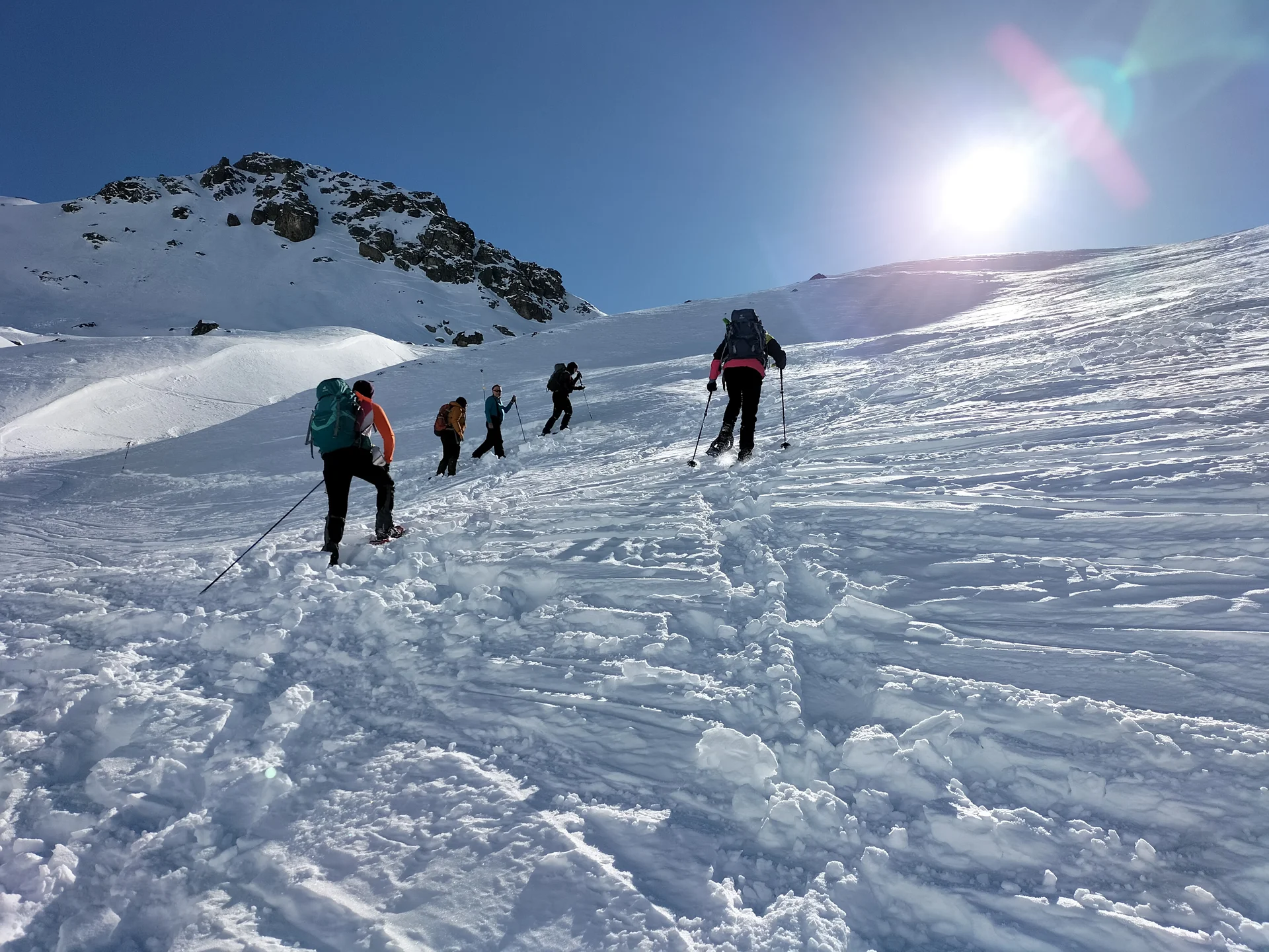 LVS Training Mehrfachverschüttung | © DAV Koblenz