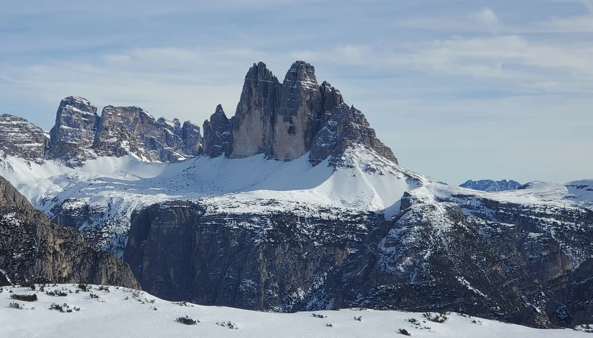 Blick auf die Drei Zinnen | © Uwe Henning