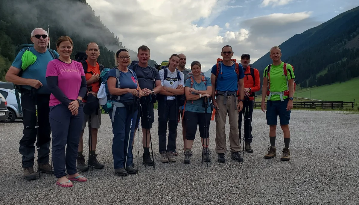 Gruppenbild in Lüsens | © Uwe Henning