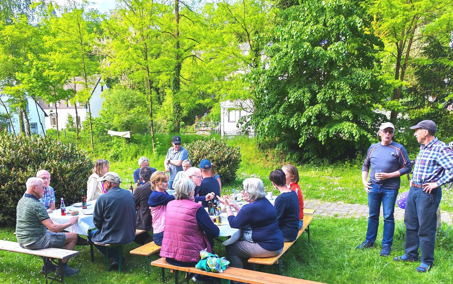 Gruppe im Gespräch | © DAV Koblenz