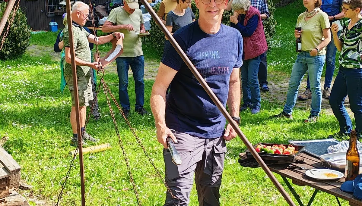 Grillmeister bei der Arbeit | © DAV Koblenz