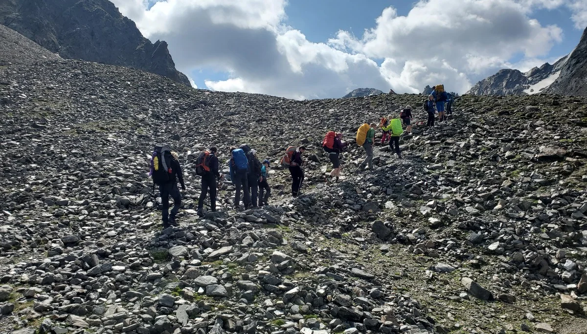 Auf dem Weg zur Zischgenscharte | © Uwe Henning