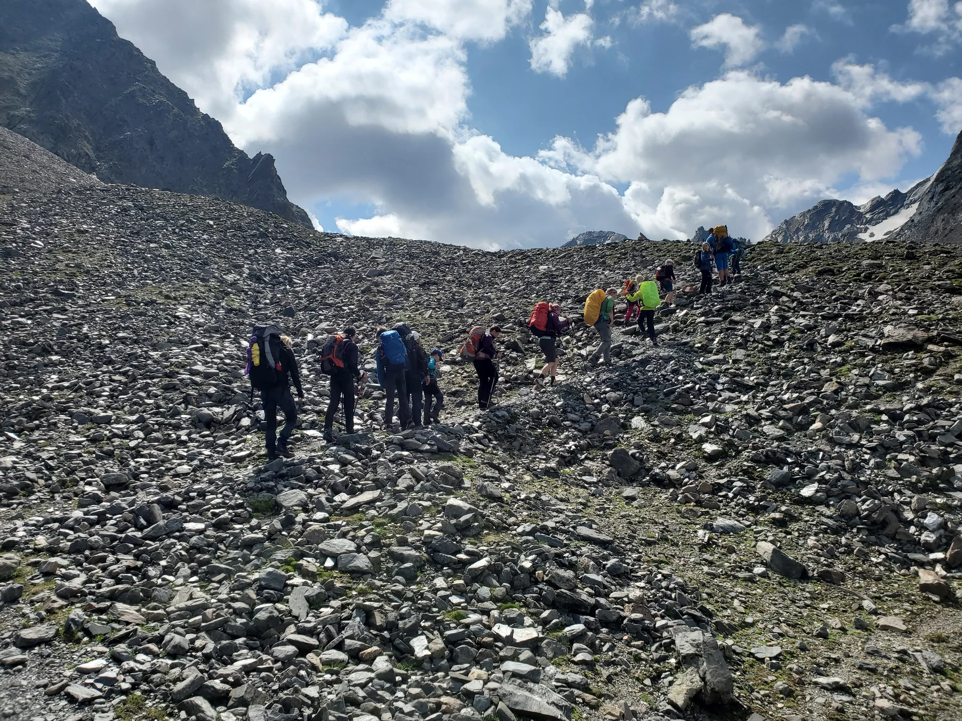 Auf dem Weg zur Zischgenscharte | © Uwe Henning