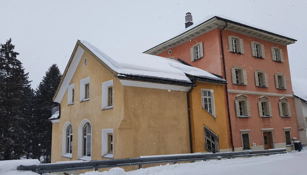 Neuschnee in Madulain | © DAV Koblenz