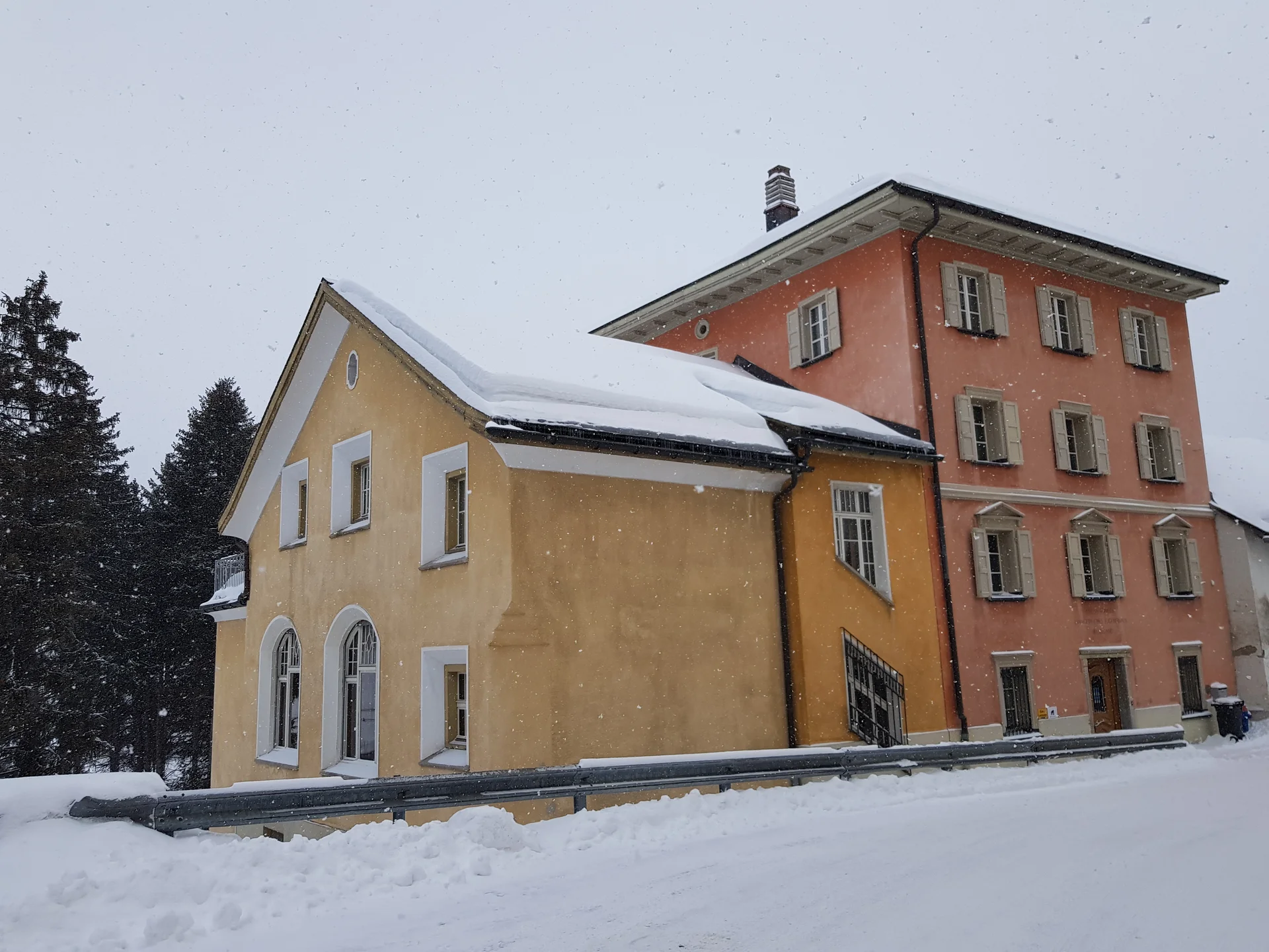 Neuschnee in Madulain | © DAV Koblenz