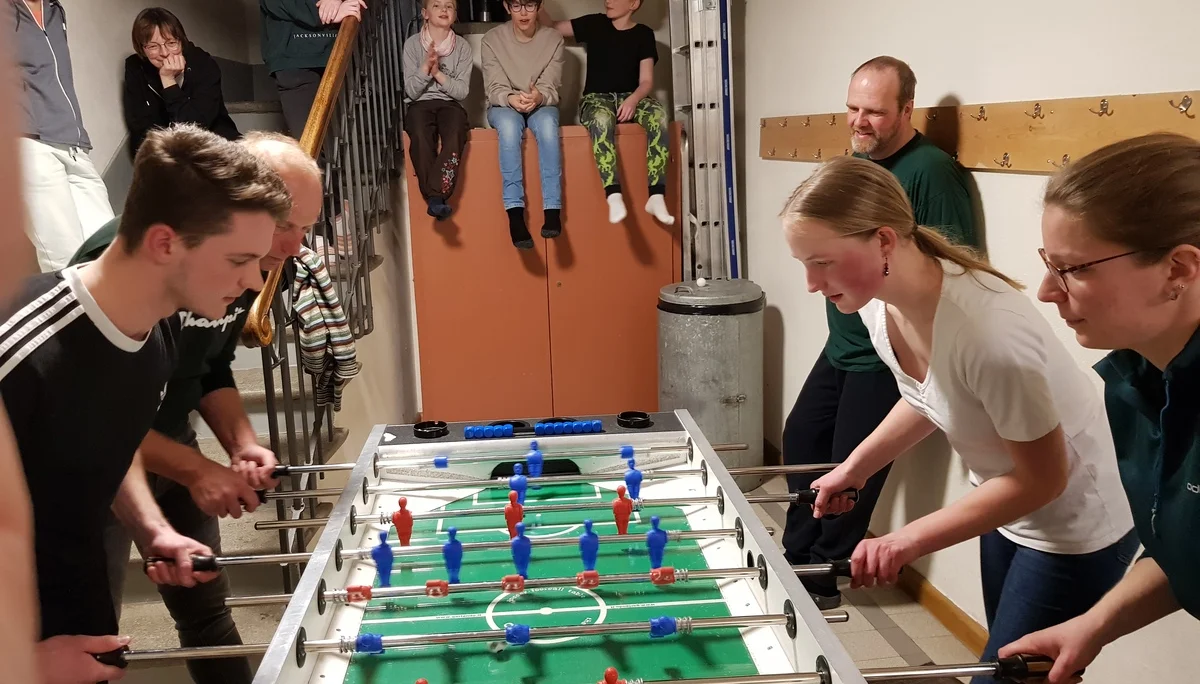 Spannungsgeladenes Kickerturnier | © DAV Koblenz