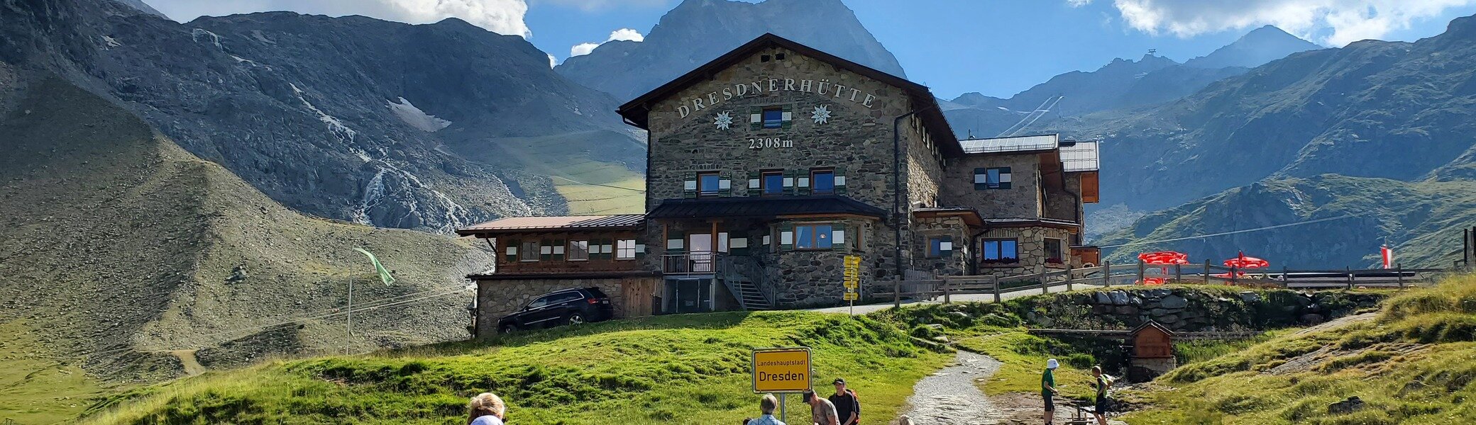 Aufstieg zur Dresdner Hütte | © Uwe Henning