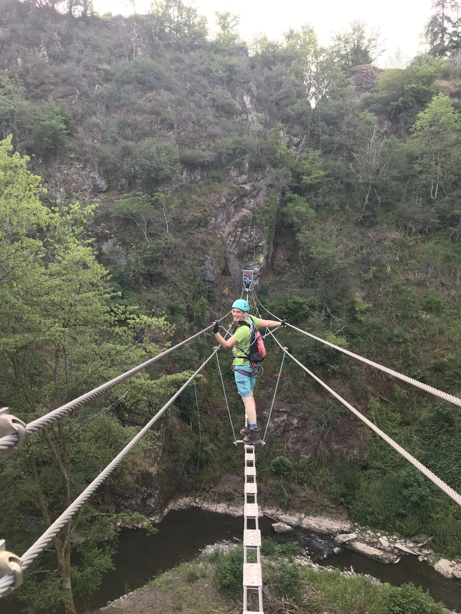 Seilbrücke | © DAV Familiengruppe