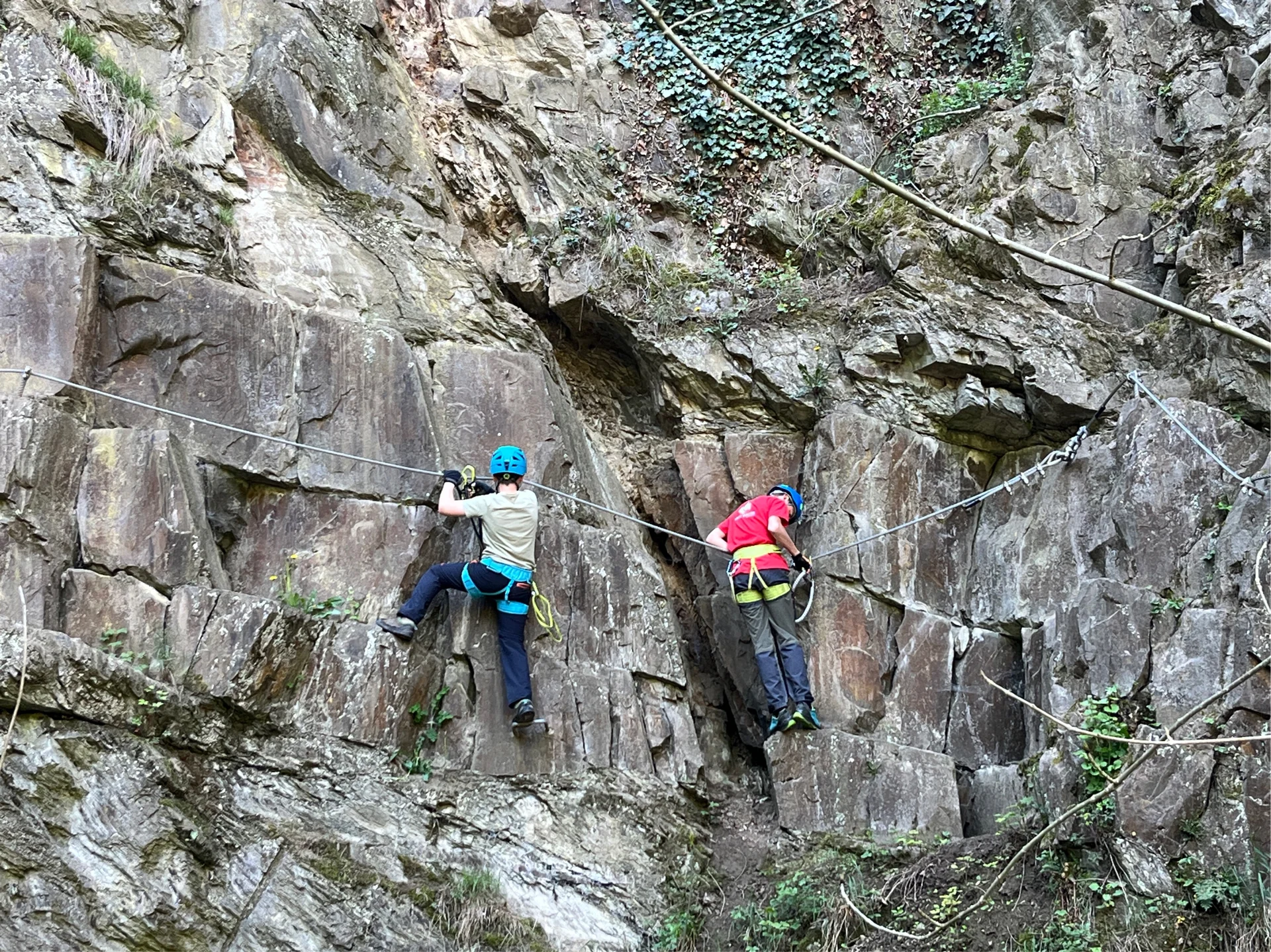 Klettersteig2 | © DAV Koblenz - Grynet Dauer