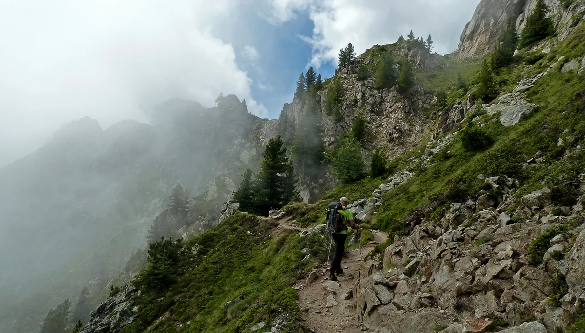 Aufstieg zur Cabane du Trient (3170 m) | © DAV Koblenz | Hulley