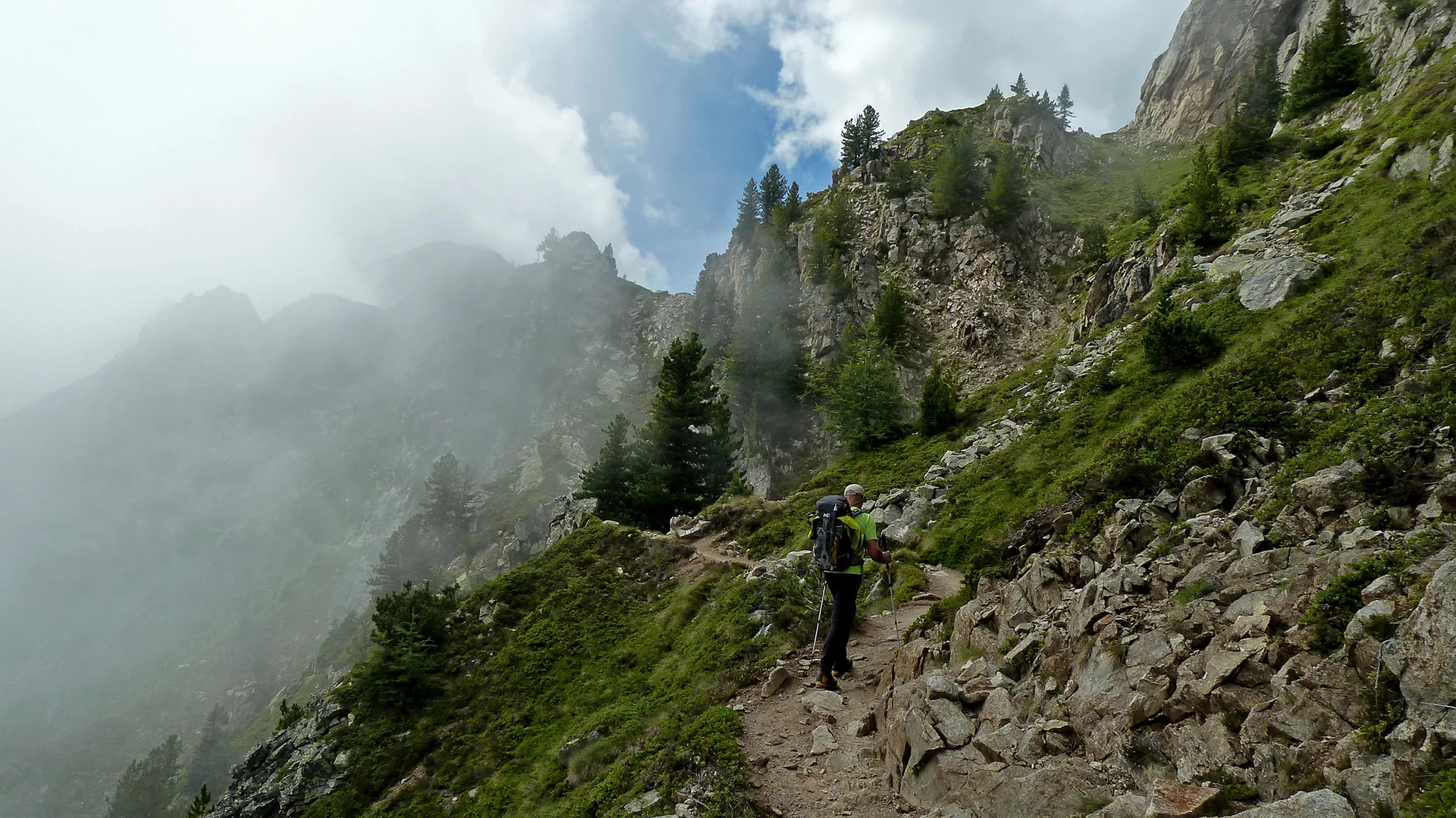 Aufstieg zur Cabane du Trient (3170 m) | © DAV Koblenz | Hulley