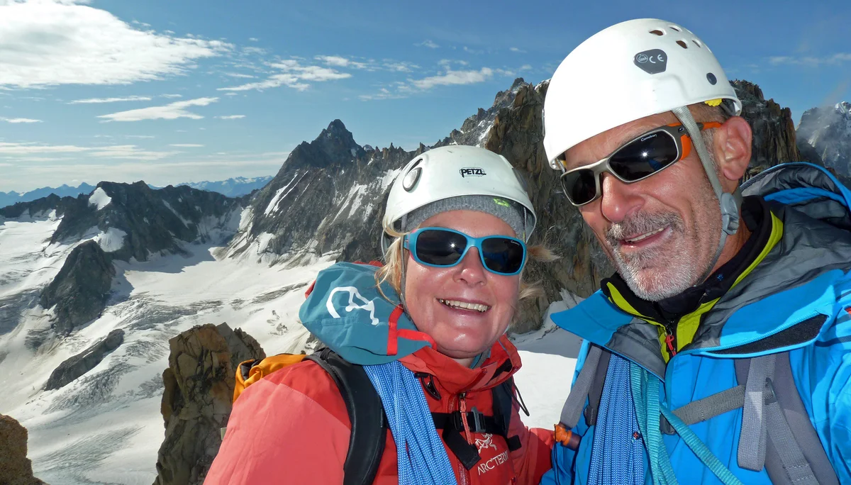 Auf dem Gipfel der Petite Fourche (3470m) | © DAV Koblenz | Hulley