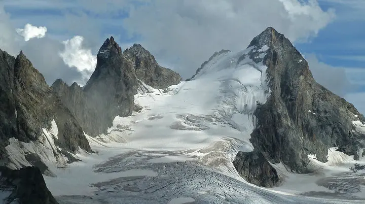 l`Eveque (3716m) von der Cabane Vignettes (3153m) aus | © DAV Koblenz | Hulley