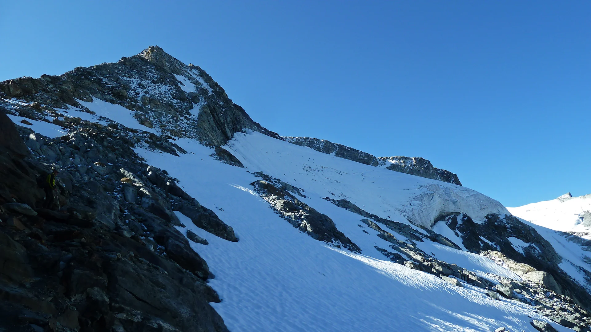 Der Beginn des N-Grats der Pigne de la Le | © DAV Koblenz | Hulley