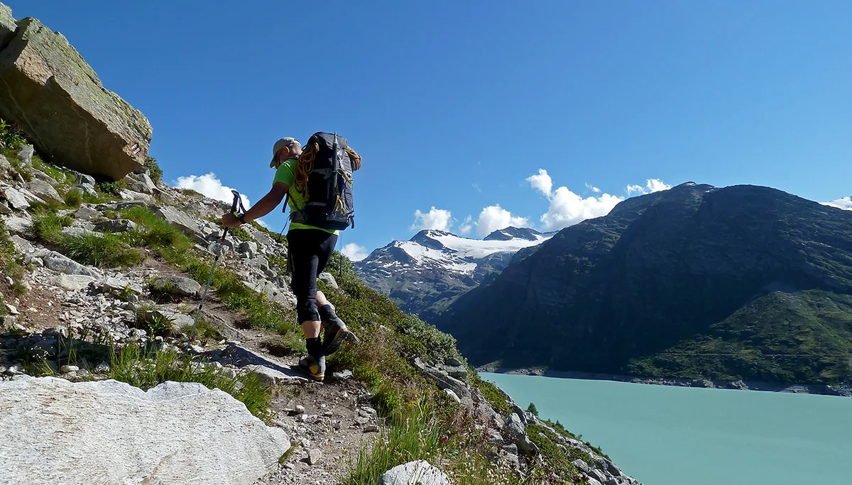 Aufstieg zum Biwakplatz | © DAV Koblenz | Hulley