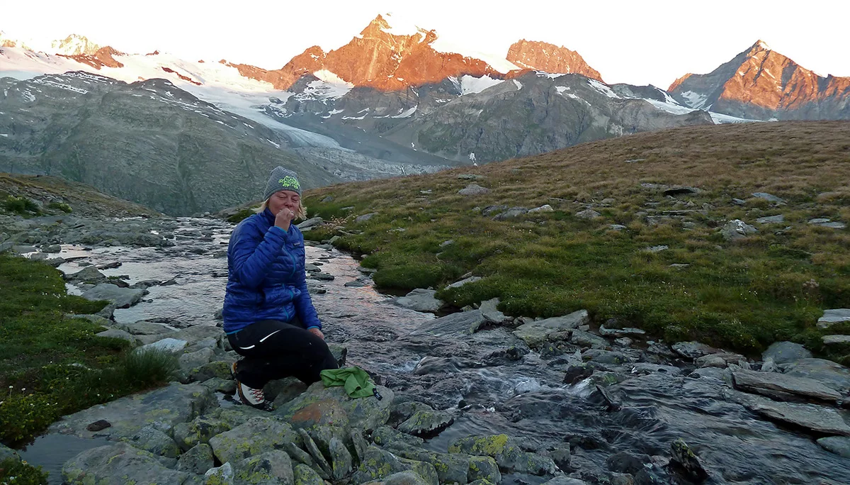 Badezimmer mit Aussicht | © DAV Koblenz | Hulley