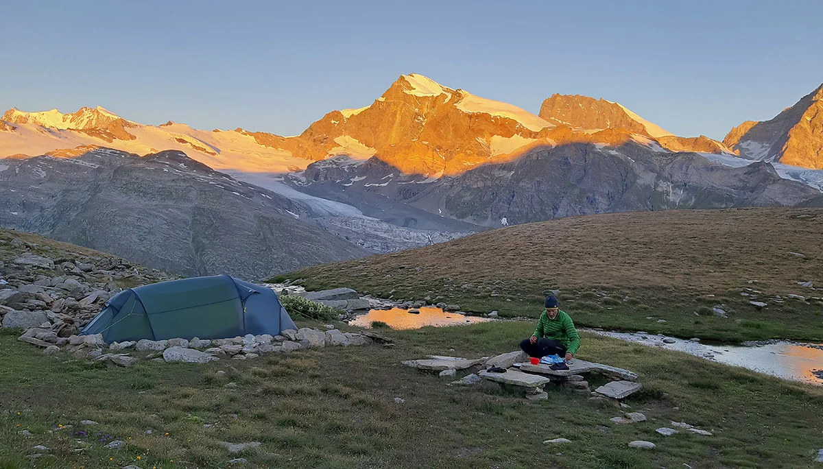 Frühstück im Sonnenaufgang | © DAV Koblenz | Hulley