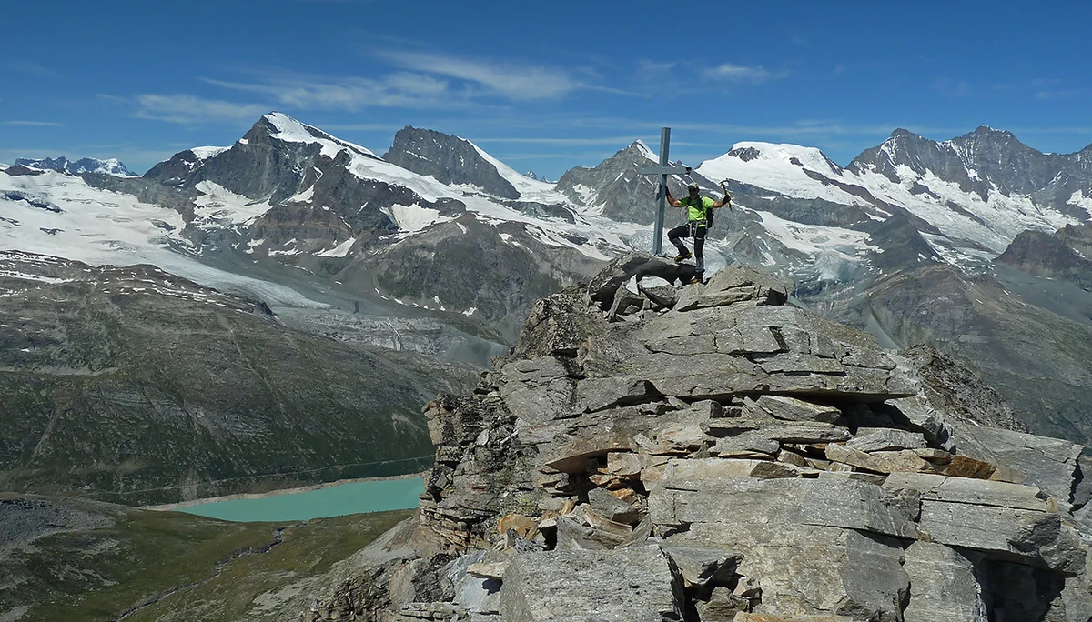 Gipfel Stellihorn, 3.436m | © DAV Koblenz | Hulley