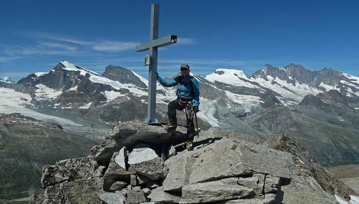 Gipfel Stellihorn, 3.436m | © DAV Koblenz | Hulley