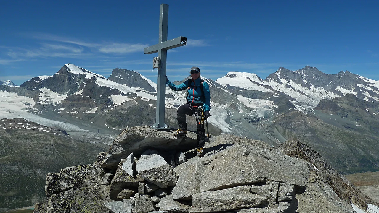 Gipfel Stellihorn, 3.436m | © DAV Koblenz | Hulley