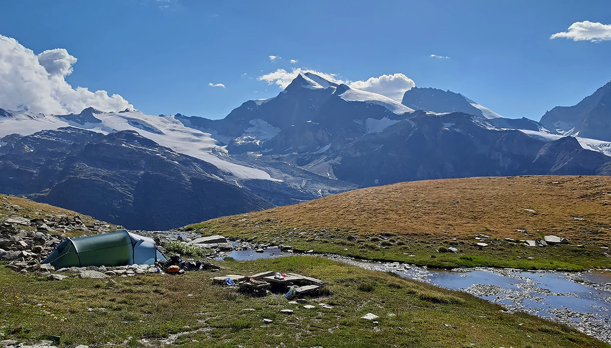 Zurück am Biwakplatz | © DAV Koblenz | Hulley