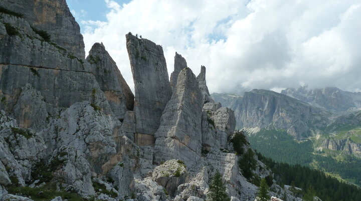 Cinque Torri - Torre Lucy | © DAV Koblenz | Hulley