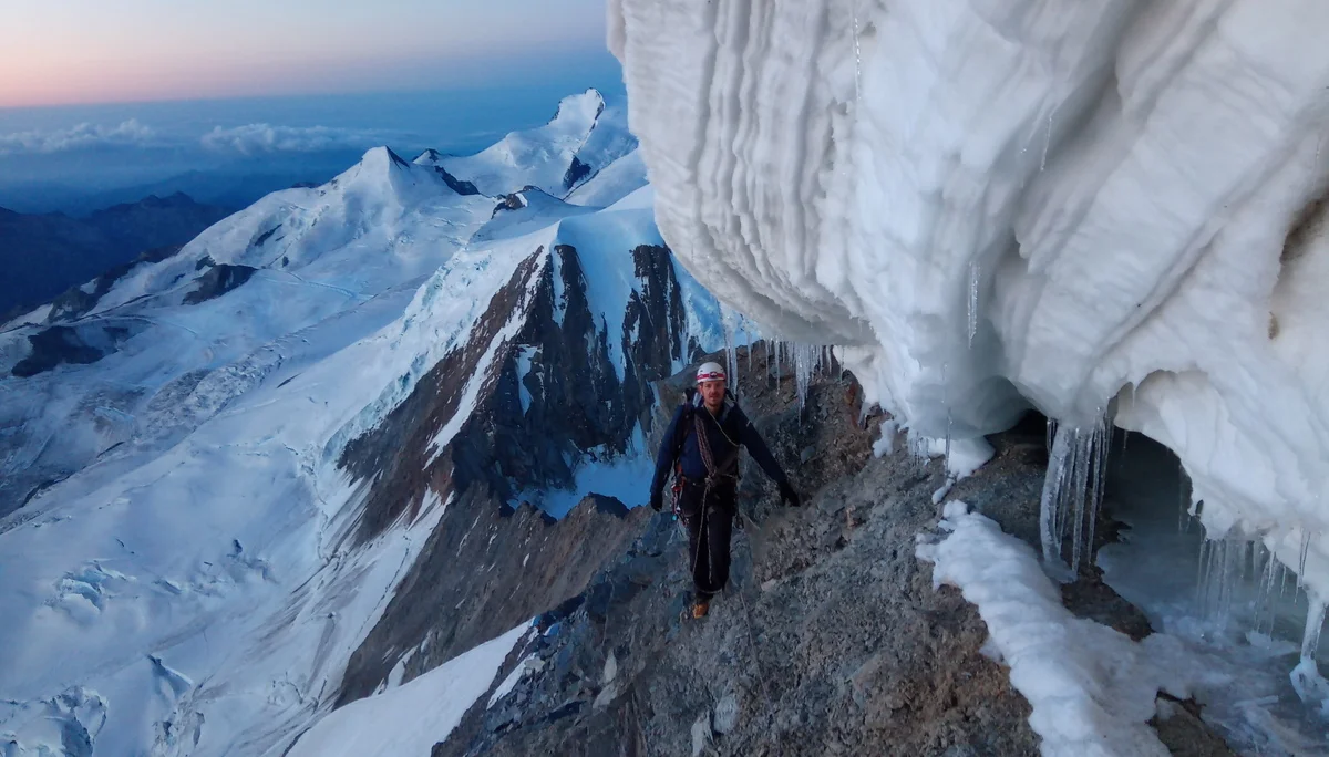 SSE-Grat mit Wechtenquerung | © DAV Koblenz