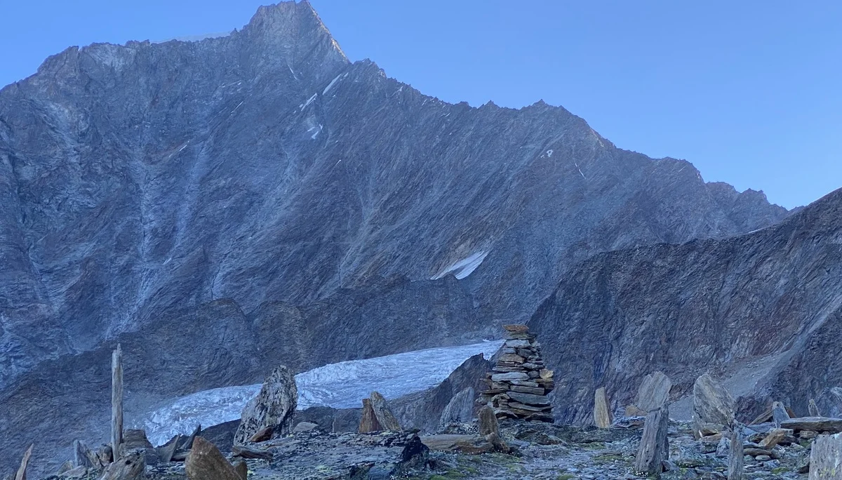 Täschhorn SSE-Grat mit vorgelagertem Alphubel-Westausläufer | © DAV Koblenz
