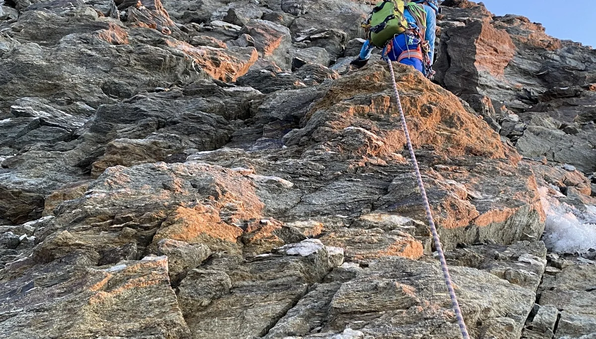 Gipfelaufbau Täschhorn | © DAV Koblenz
