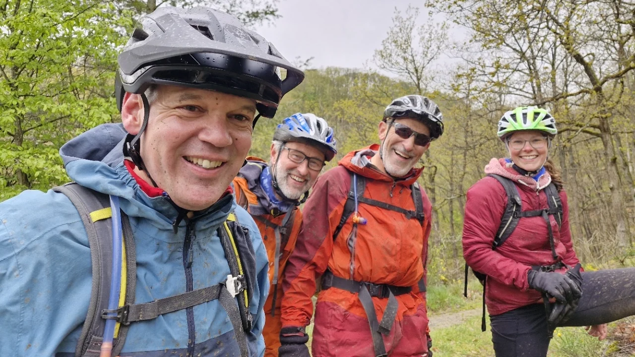 MTB-Tour HTG April 2024 | © DAV Koblenz | Hulley
