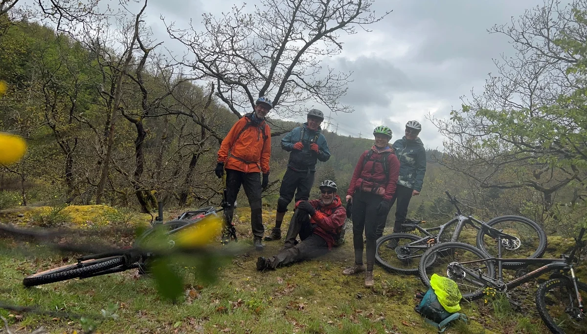 MTB-Tour HTG April 2024 | © DAV Koblenz | Tophofen