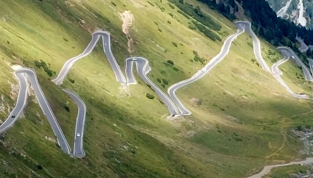 Die kurvenreiche Ostrampe | © DAV Koblenz