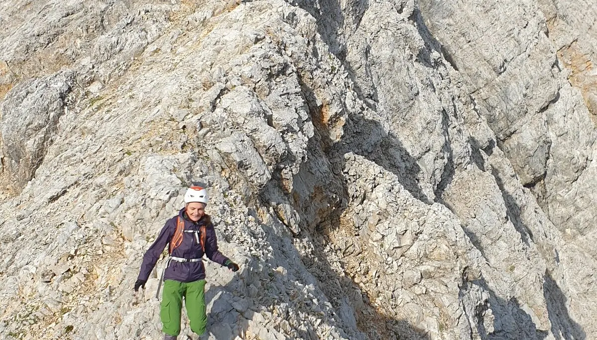 Unterwegs auf dem Jubiläumsgrat | © Holger Koch