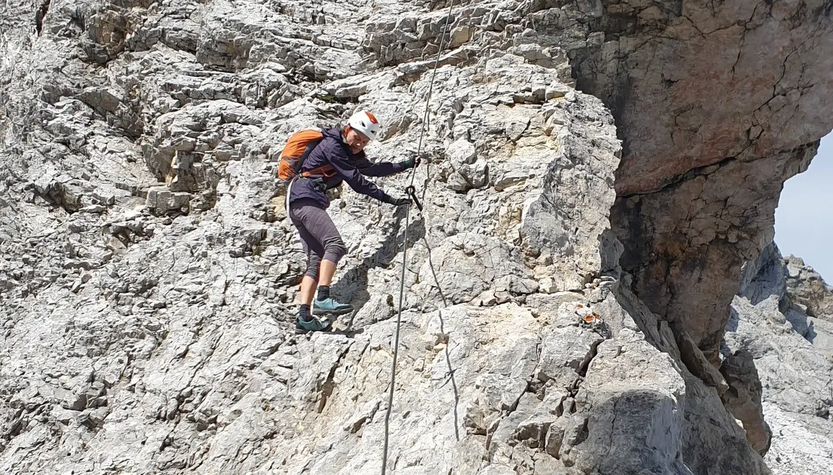 Versicherte Stelle am Jubigrat | © Holger Koch
