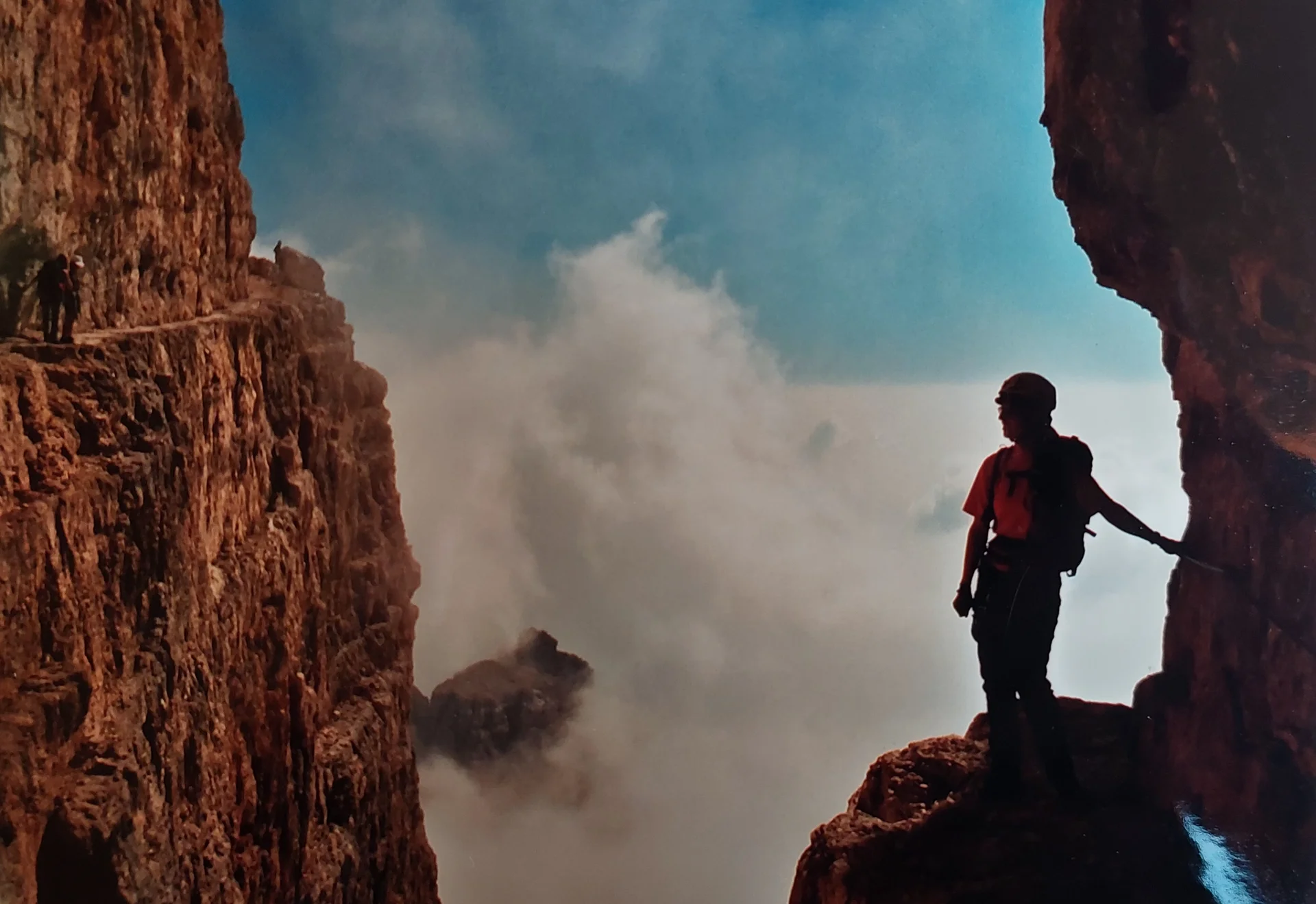 Unterwegs auf dem Bocchette-Höhenweg, Brenta | © DAV Koblenz