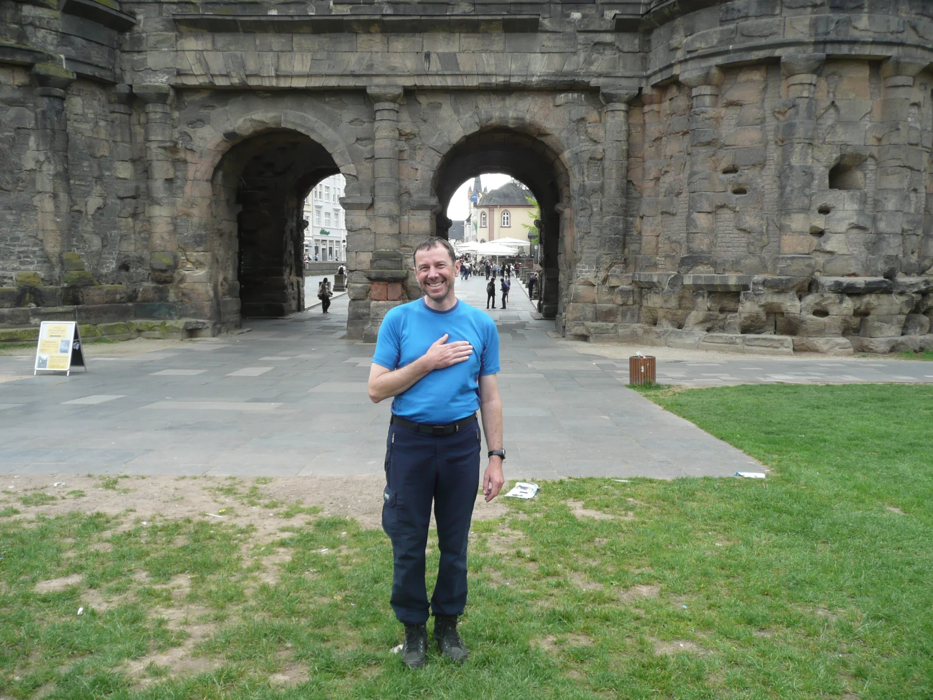 Vor der Porta Nigra in Trier | © DAV Koblenz