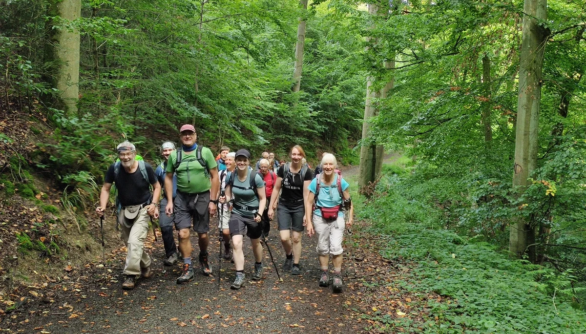 Wandern auf dem Saynsteig | © CAF Metz