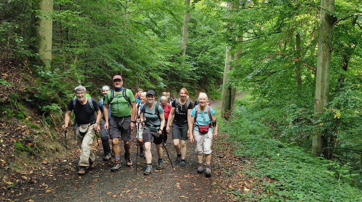 Wandern auf dem Saynsteig | © CAF Metz