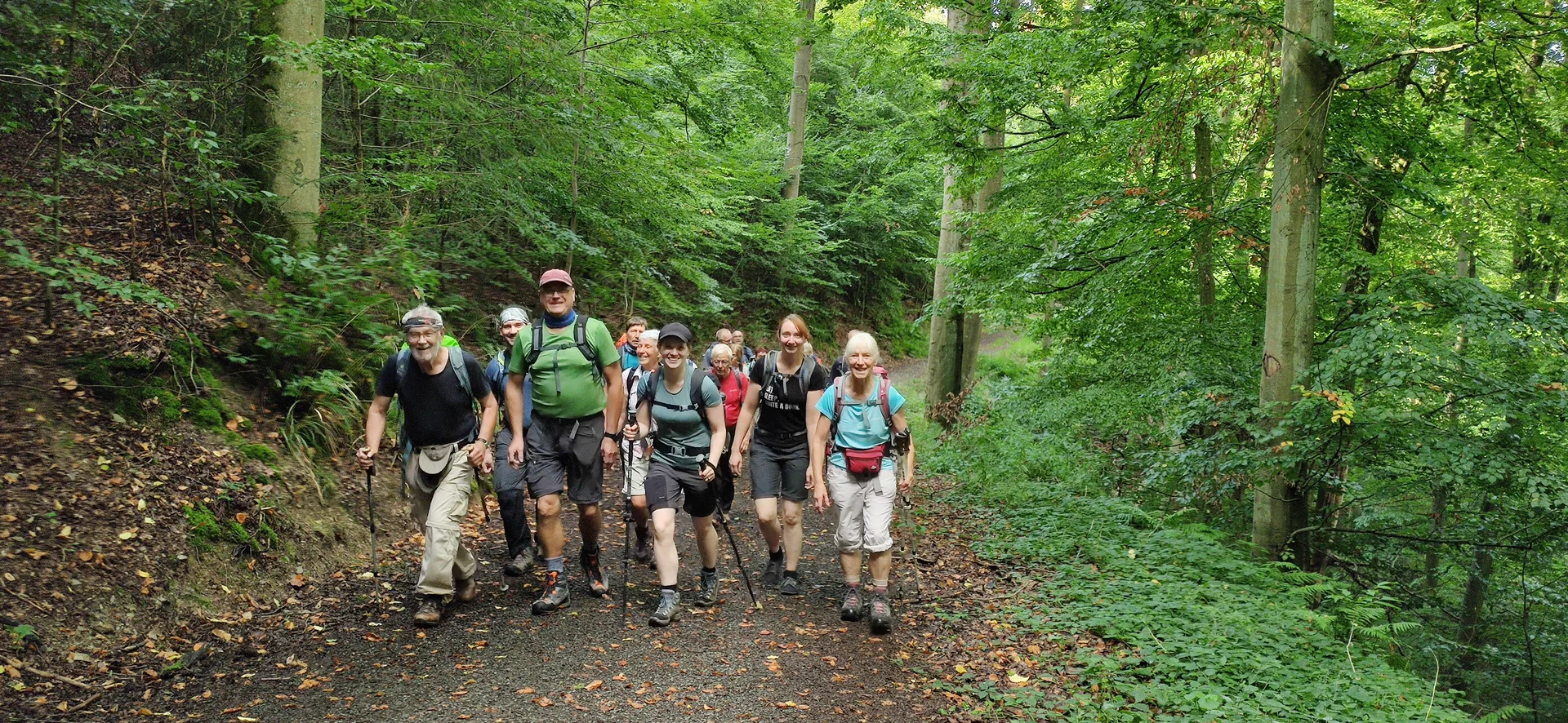 Wandern auf dem Saynsteig | © CAF Metz