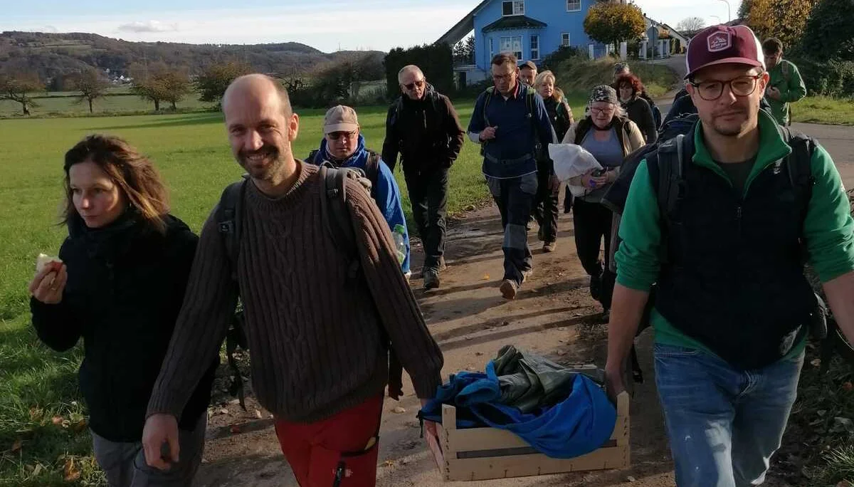Gemeinsam zum Einsatzort | © DAV Koblenz
