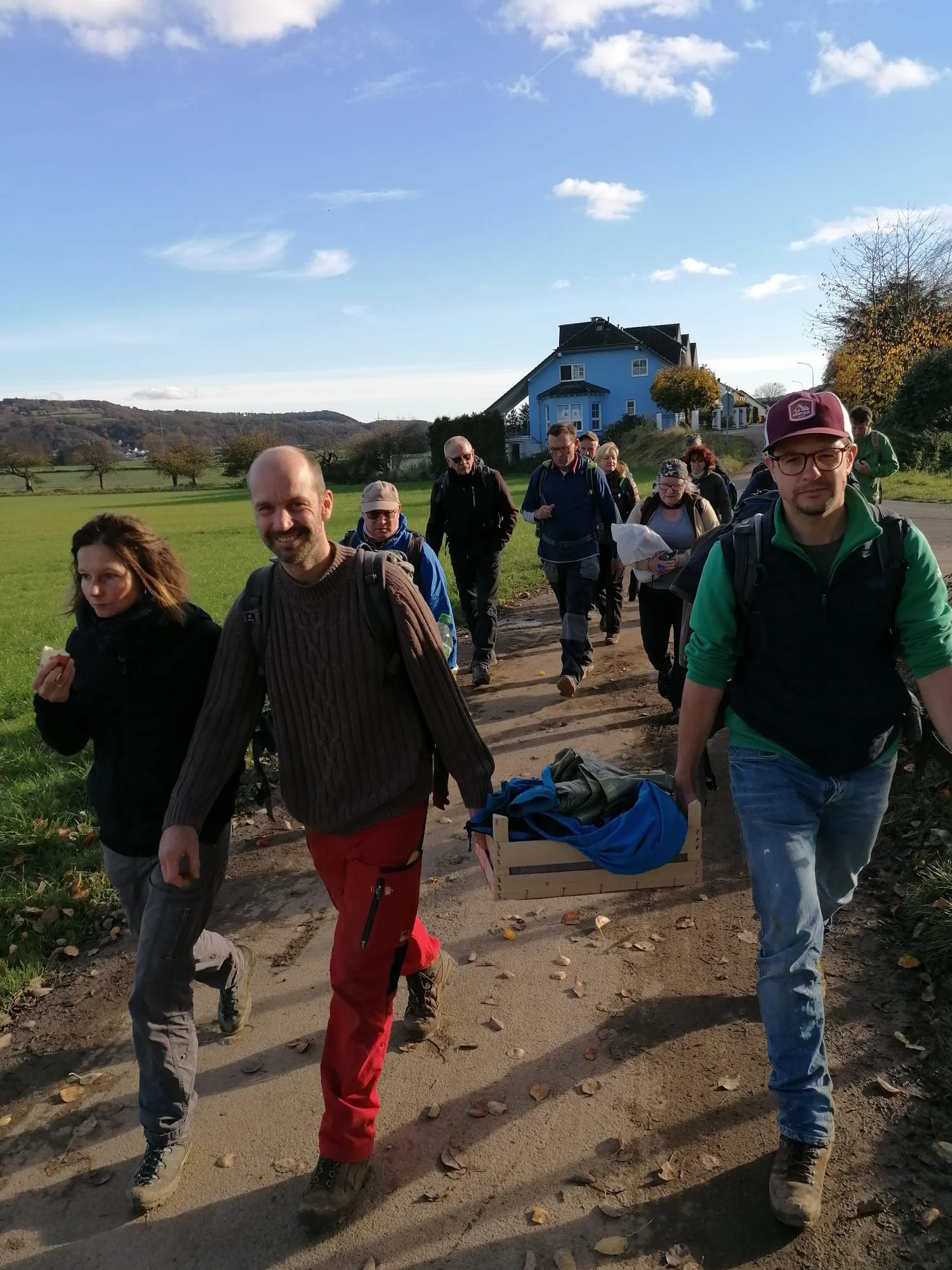 Gemeinsam zum Einsatzort | © DAV Koblenz