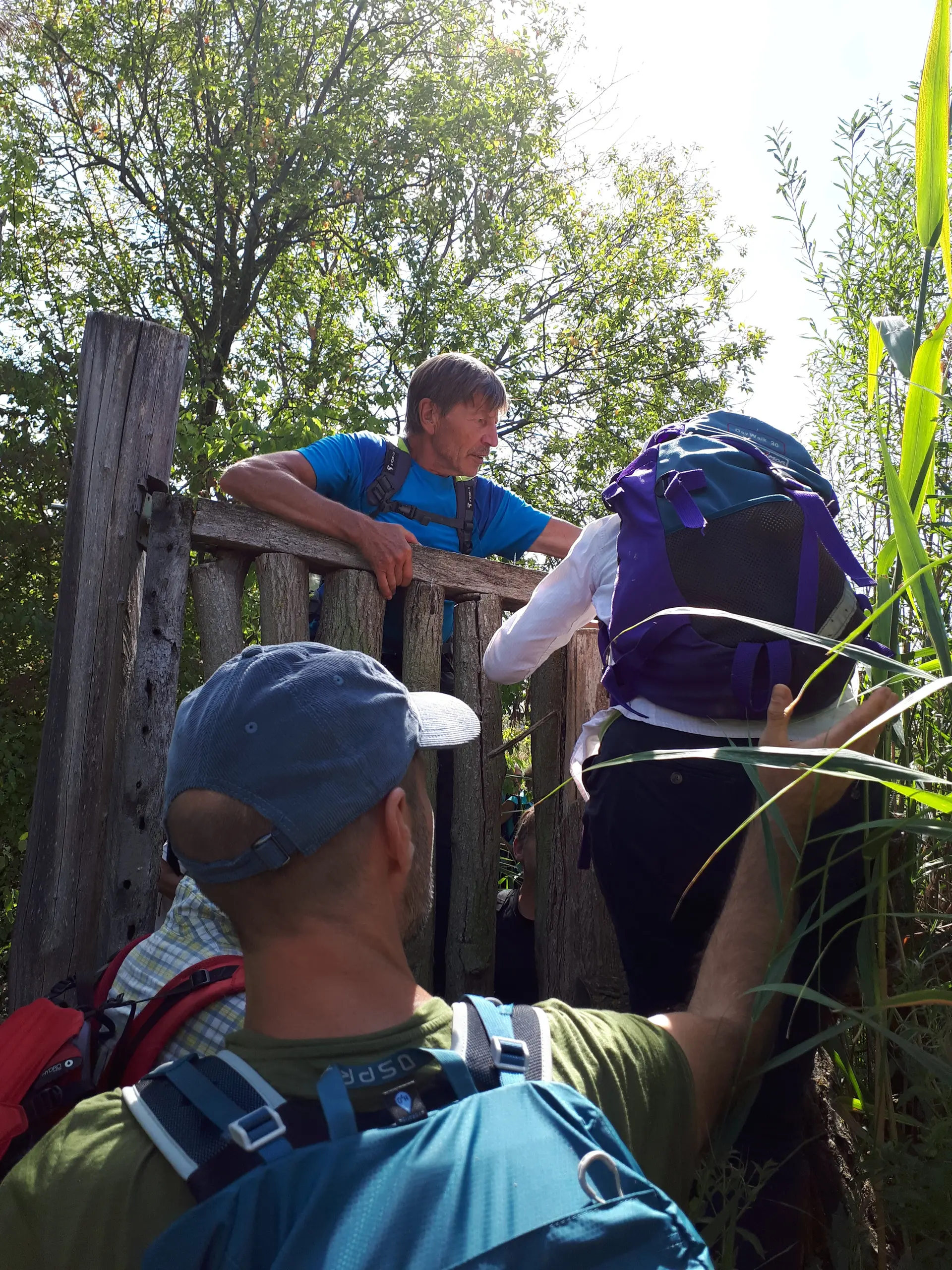 Auch Zäune sind kein Problem! | © DAV Koblenz