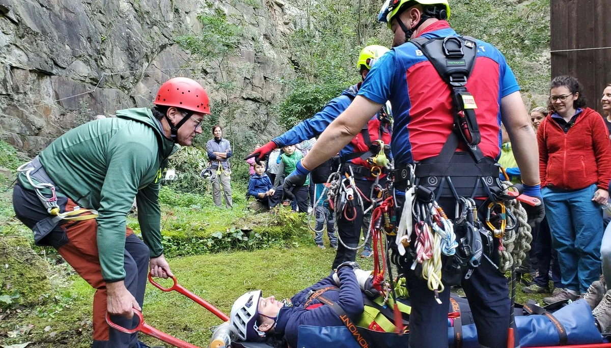 Übung Bergwacht | © Uwe Henning