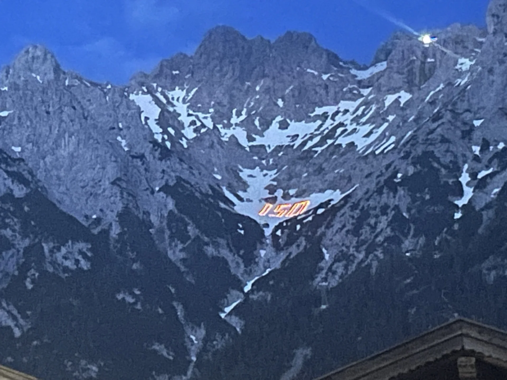 Bergfeuer 150 Jahre DAV Mittenwald | © DAV Koblenz
